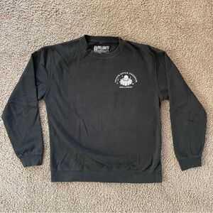 Mellowist Peyote Space Program Black Long Sleeve Sweatshirt